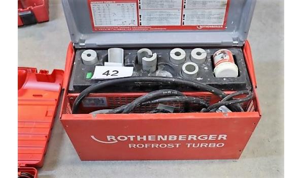 pijpbevriessysteem ROTHENBERGER, type Rofrost Turbo